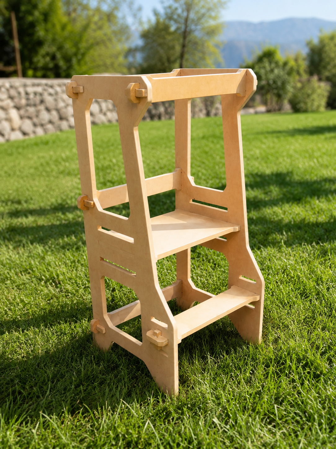 Torre de aprendizaje MDF sin tornillos